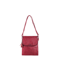 F & B Dámska kabelka z ekologickej kože COURTNEY bordó OW-TR-5007-2_391185 Univerzálne