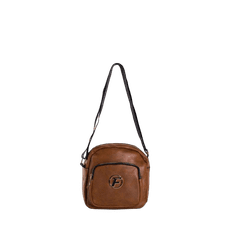 F & B Dámska kabelka z ekologickej kože KLARA hnedá OW-TR-F-525_391150 Univerzálne
