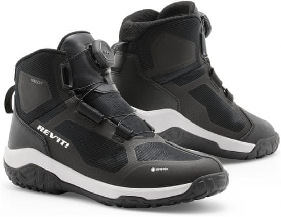 REV´IT! topánky BRECCIA GTX černo-biele