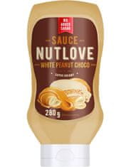 AllNutrition NUTLOVE Sauce 280 g, Crunch (arašidový krém a kakao s kúskami arašidov)