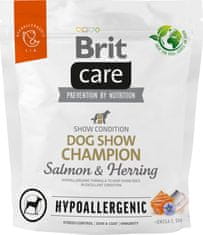 Brit Care Dog Hypoallergenic Dog Show Champion - salmon and herring, 1kg