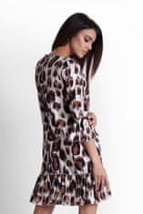 Ivon Dorita leopardie šaty 38