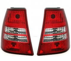 JOM Zadné svetlá VW Bora 99-06 Variant, červeno-biele