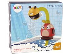 Lean-toys Hračka do kúpeľa Sova Sprcha Bee