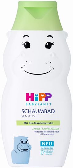 HiPP Babysanft detská kúpeľ "Hroch" 300 ml
