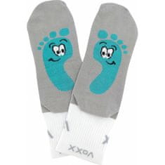 Voxx 3PACK ponožky bielé (Barefootan-white) - veľkosť S