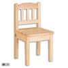 Drewmax Detská drevená stolička AD241