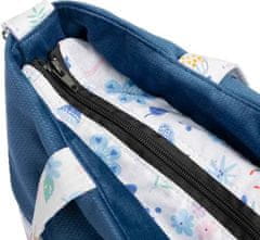 Sensillo Sametová taška Sensillo vážky, modrá