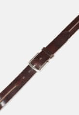 BUGATTI Pánsky kožený opasok 198740 (Dĺžka opasku 90 cm)