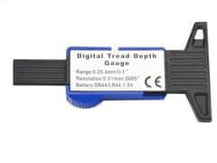 GEKO Digitálny merač hĺbky dezénu pneumatík G01269