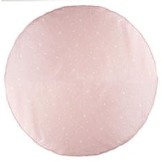 Atmosphera Detský gulatý koberec ružový 120 cm