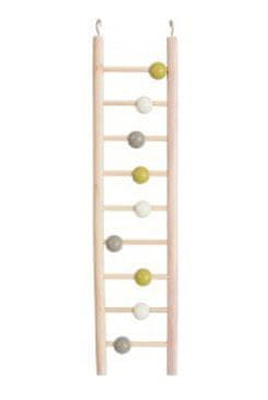 Zolux Rebrík pre vtáky drevený 9 priečok 37,5cm