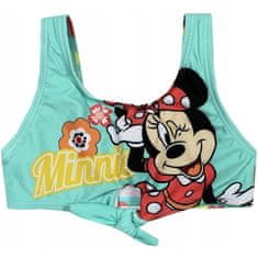 Sun City Dievčenské dvojdielne plavky Minnie Mouse s kvetinami