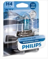 Philips Žiarovka 12V H4 60/55W P43T WhiteVision ultra - blister 1ks