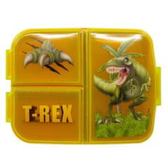 Stor Delený plastový box na desiatu JURASSIC WORLD T-Rex, 26220