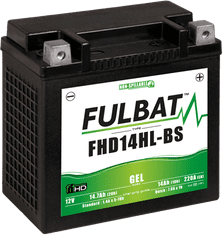 Fulbat Gélový akumulátor FHD14HL-BS GEL (Harley.D) (YHD14HL-BS GEL)