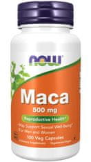 NOW Foods Maca (žerucha peruánska), 500 mg, 100 rastlinných kapsúl