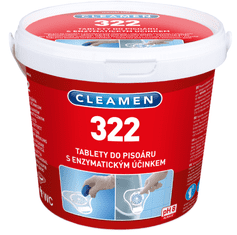Cleamen CLEAMEN 322 - Enzymatické tablety do pisoáru 1 ks