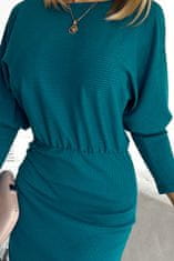 Numoco Dámske mini šaty Lara morská modrá XL