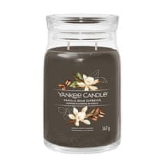 Yankee Candle Aromatická sviečka Signature sklo veľké Vanilla Bean Espresso 567 g
