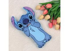Disney Stitch Disney Dekoračný vankúš, mäkký, malý, modrý OEKO-TEX