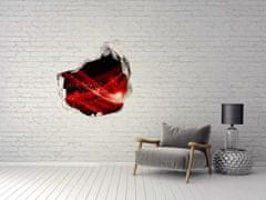 Wallmuralia.sk 3D diera na stenu Abstraktné 75x75 cm