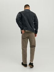 Jack&Jones Pánska džínsová bunda JJIJEAN 12223613 Black Denim (Veľkosť L)
