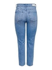 ONLY Dámske džínsy ONLEMILY Straight Fit 15249500 Light Blue Denim (Veľkosť 25/32)