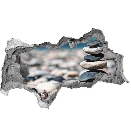 Wallmuralia.sk Nálepka fototapeta 3D výhľad Hromada kamenia 95x73 cm
