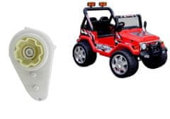 Lean-toys 12V motor + prevodovka pre auto Jeep RAPTOR S618
