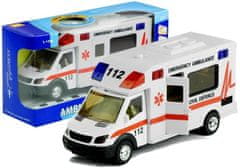 shumee Ambulancia Ambulancia Ambulancia jazdí Game Lights 1:48