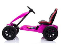 Lean-toys Dobíjacia motokára DK-G01 Pink