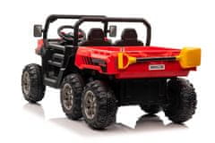 Lean-toys XMX623B 24V červená batéria