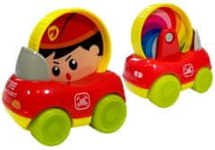 Lean-toys Detská súprava Cars 3 kusy Polícia Hasičský zbor Sanitka
