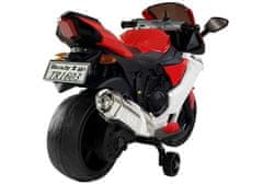 Lean-toys TR1603 Batéria motocykel červená