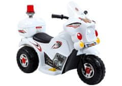 Lean-toys LL999 Motocykel na batérie Biely
