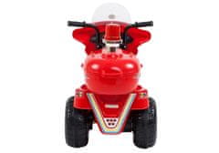 Lean-toys LL999 Batériový bicykel červený