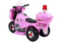 Lean-toys Motocykel na batérie LL999 Pink