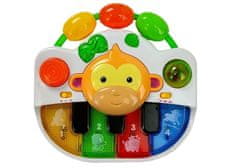Lean-toys Baby Monkey Piano Sound Lights