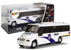 shumee Policajný autobus Policajný autobus biely so zvukom struny