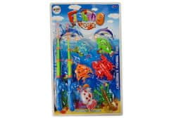 Lean-toys Hra Fish Catching Set Rybárske prúty