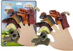 Lean-toys Krytky na prsty Dinosaury 5 kusov