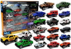 shumee Set Off-Road Cars Jeep Springs Assorted Colors 20 kusov