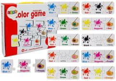shumee Vzdelávacie puzzle farby v angličtine 10 spojení