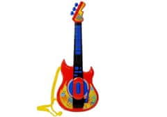 Lean-toys Hudobná súprava 3 v 1 Gitara Klávesnica Mikrofón