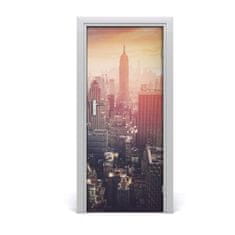 tulup.sk Fototapeta samolepiace dvere New York Panorama 85x205 cm
