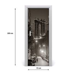 tulup.sk Fototapeta samolepiace dvere Manhattan New York 75x205 cm