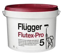 Flügger FLUTEX PRO 5 - Interiérová farba s vysokou krycou schopnosťou biela 2,8 L