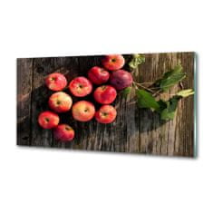 Wallmuralia.sk Panel do kuchyne Jablká na stole 120x60 cm