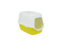 Trixie  WC VICO kryté s dvierkami, bez filtra 56 x 40 x 40 cm, limetková/biela